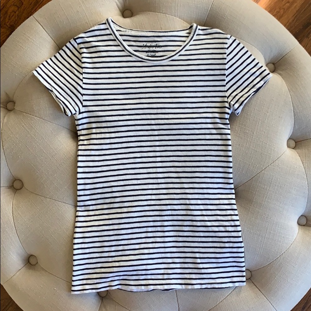 J. Crew striped ‘Studio Tee’